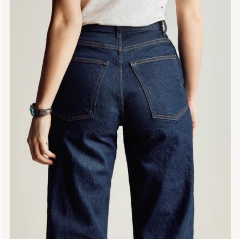 Imogene + Willie Indigo Selvage Rinse Blue Denim Jeans 27 - Picture 4 of 9